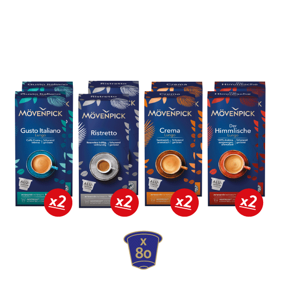 Pack 80 cápsulas Mix – Movenpick Chile